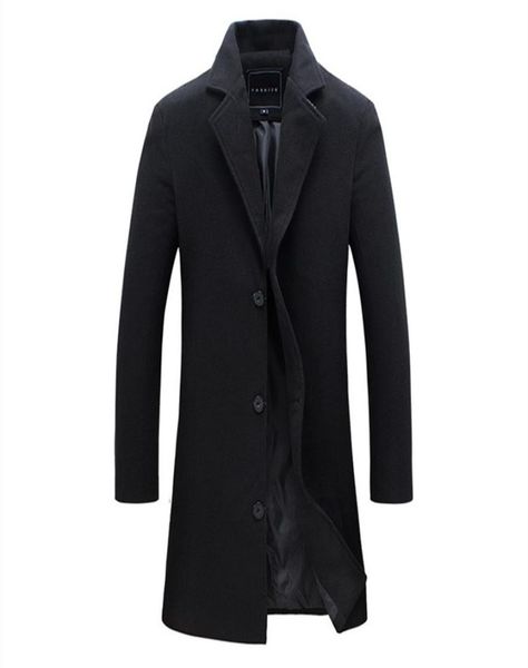 mens trench coat 2018 new fashion lengthened simple wool coat winter single breasted windproof slim trench men 5xl9090419, Tan;black
mens trench coat 2018 new fashion lengthened simple wool coat winter single breasted windproof slim trench men 5xl9090419, Tan;black