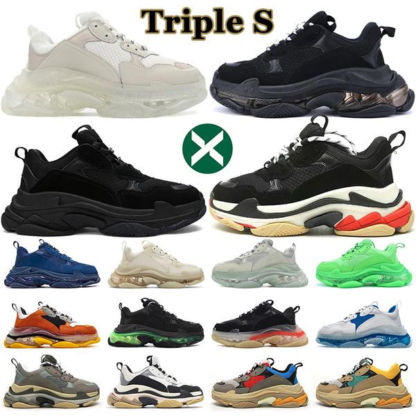 designer triple s sneakers men women casual shoes clear sole lack white grey red blue neon green beige pink mens trainers luxury platform te, Black
designer triple s sneakers men women casual shoes clear sole lack white grey red blue neon green beige pink mens trainers luxury platform te, Black