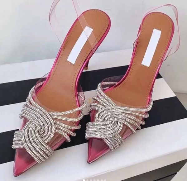 summer woman pump slingback heel gatsby sandals shoes women sandal crystal swirls pvc toecaps pointed toe high heels eu35-43, Black
summer woman pump slingback heel gatsby sandals shoes women sandal crystal swirls pvc toecaps pointed toe high heels eu35-43, Black