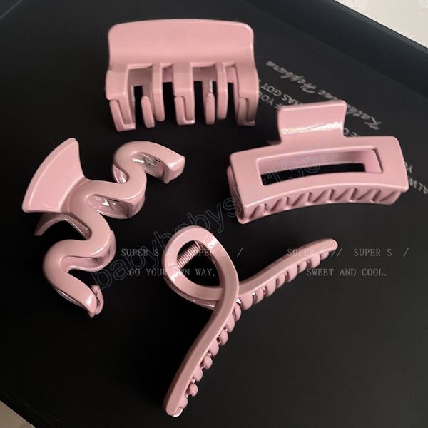 woman high-grade pink acrylic hair claws girls sweet hair clips hairpins ins net red hair clamp barrettes hair accessories, Slivery;white
woman high-grade pink acrylic hair claws girls sweet hair clips hairpins ins net red hair clamp barrettes hair accessories, Slivery;white