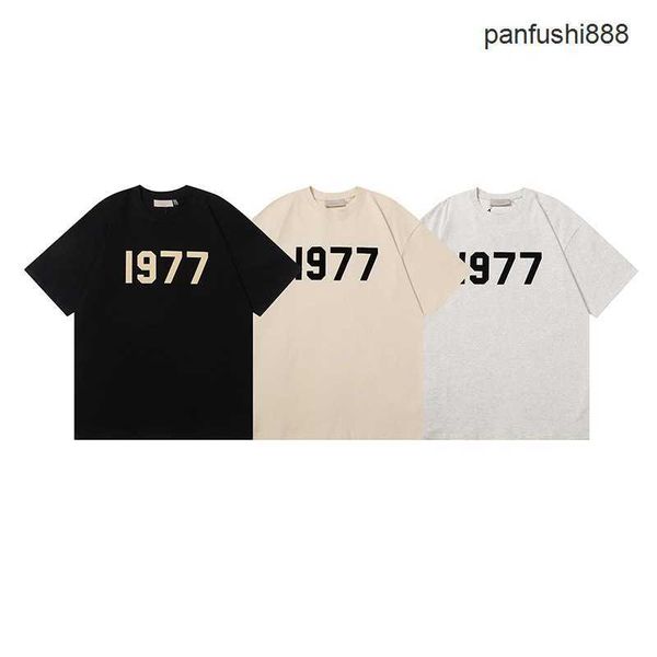 foggg versatile cool shirts ins short sleeve 2023 summer new fogg digital flocking 1977 t-shirt, White;black
foggg versatile cool shirts ins short sleeve 2023 summer new fogg digital flocking 1977 t-shirt, White;black