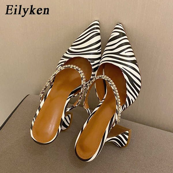 sandals new pointed toe rhinestone chain zebra crossing women pumps slippers summer designer high heels party dress mule shoes 230320, Black
sandals new pointed toe rhinestone chain zebra crossing women pumps slippers summer designer high heels party dress mule shoes 230320, Black