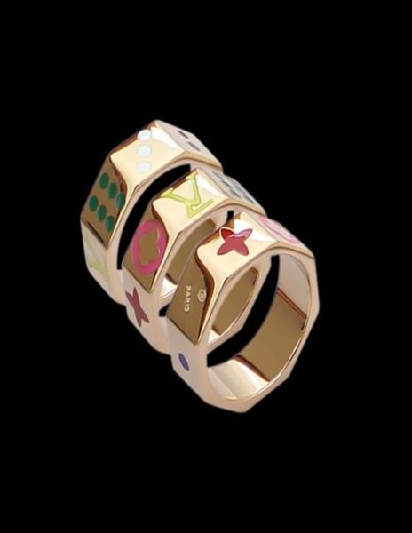 designer mens ring womens v letter lover stainless steel octagon ring colored drop oil dice rings7756674, Silver
designer mens ring womens v letter lover stainless steel octagon ring colored drop oil dice rings7756674, Silver