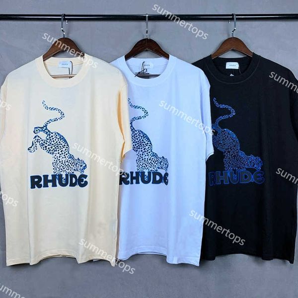 rhude men's t-shirts designer rhude leopard print oversized shirts luxury brand fashion shirt for men casual mens short sleeve tees cot, White;black
rhude men's t-shirts designer rhude leopard print oversized shirts luxury brand fashion shirt for men casual mens short sleeve tees cot, White;black