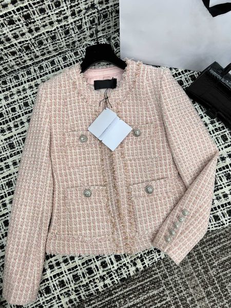 balm 2023 women's brand jacket new women's autumn winter jacket ootd fashion metal buckle logo tweed coat cardigan designer high-g, Black;brown
balm 2023 women's brand jacket new women's autumn winter jacket ootd fashion metal buckle logo tweed coat cardigan designer high-g, Black;brown