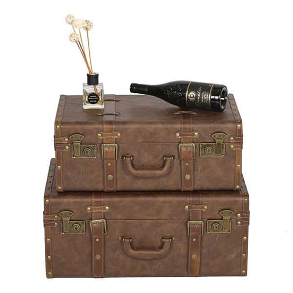 suitcases luxury vintage travel pu leather home hand clothing luggage organizers boxes large capacity wood box prop suitcase 230317
suitcases luxury vintage travel pu leather home hand clothing luggage organizers boxes large capacity wood box prop suitcase 230317