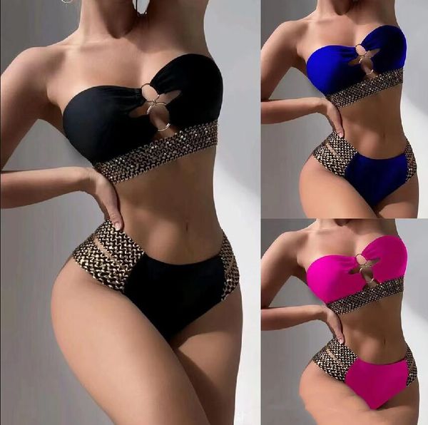 fashion summer two pieces set swimsuits female black hollow beach bikini swimwear for women size s-xl, White;black
fashion summer two pieces set swimsuits female black hollow beach bikini swimwear for women size s-xl, White;black