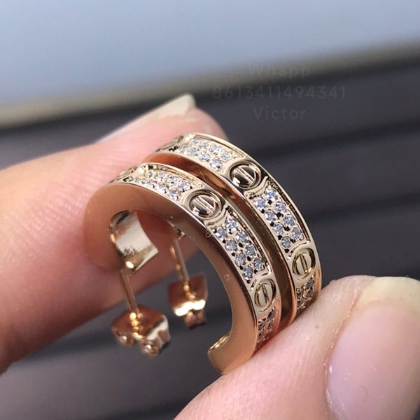 love earrings back for woman stud designer diamond gold plated 18k t0p quality official reproductions fashion luxury classic style jewelry a, White
love earrings back for woman stud designer diamond gold plated 18k t0p quality official reproductions fashion luxury classic style jewelry a, White