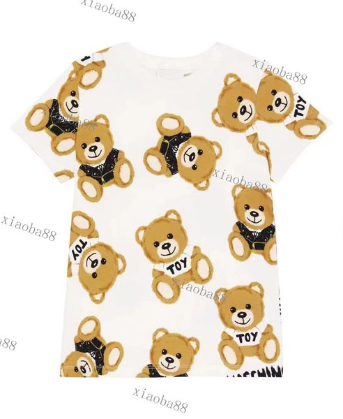 2023 baby designer kid t-shirts summer girls boys fashion tees children kids casual trendy bear printed t shirts full print bear, Blue
2023 baby designer kid t-shirts summer girls boys fashion tees children kids casual trendy bear printed t shirts full print bear, Blue