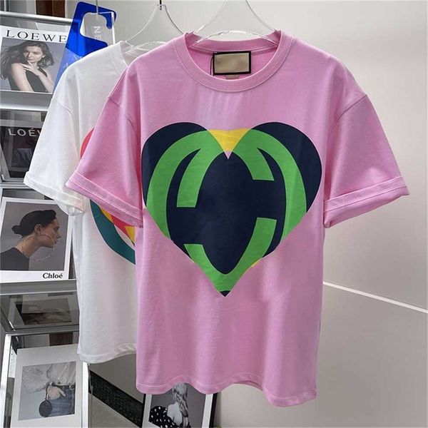 80% off factory outlet online summer rainbow printed pure cotton short sleeved round neck loose fashion versatile women's same style as, White
80% off factory outlet online summer rainbow printed pure cotton short sleeved round neck loose fashion versatile women's same style as, White