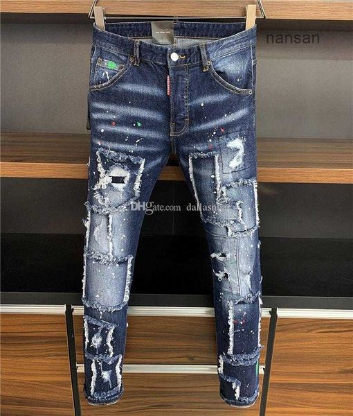 dsq2 dsquared2 dsquare 2 jeans new quality designer men denim cool guy embroidery pants d2 fashion holes trousers italy siz 2 zoj 0fes, Blue
dsq2 dsquared2 dsquare 2 jeans new quality designer men denim cool guy embroidery pants d2 fashion holes trousers italy siz 2 zoj 0fes, Blue