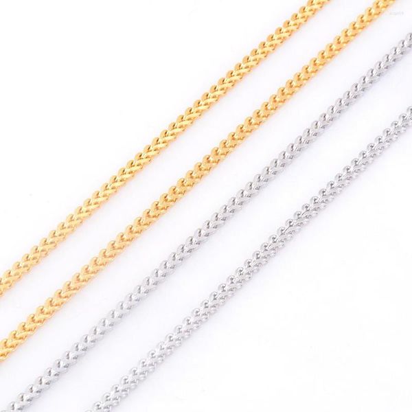 chains fashion women and men necklace 316l stainless steel chain for color/gold color gift, Silver
chains fashion women and men necklace 316l stainless steel chain for color/gold color gift, Silver