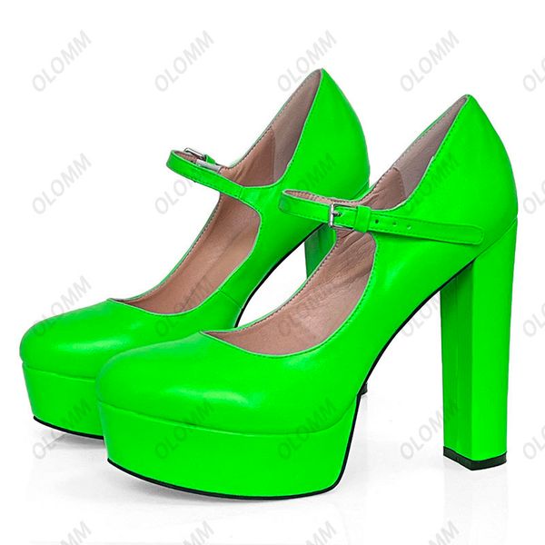 olomm handmade women spring pumps matt buckle chunky high heels round toe gorgeous sky blue dress shoes women plus us size 5-20, Black
olomm handmade women spring pumps matt buckle chunky high heels round toe gorgeous sky blue dress shoes women plus us size 5-20, Black