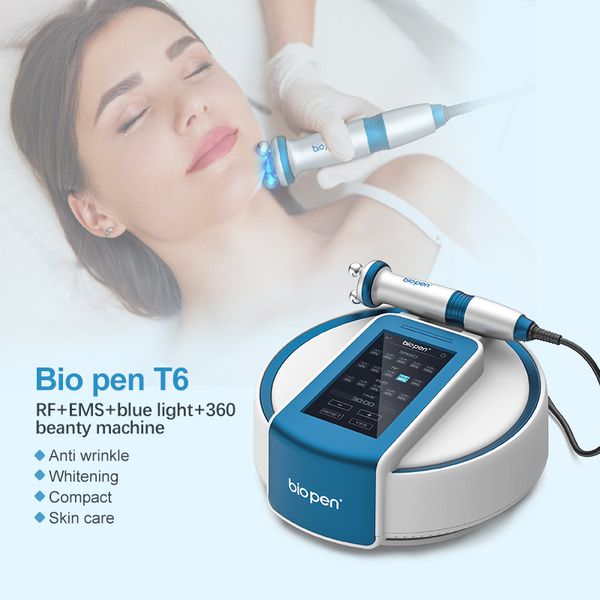 rf equipment ems micro current electric skin lifting device biopen blue light skin rejuvenation therapy and 360 rotating roller massager bio
rf equipment ems micro current electric skin lifting device biopen blue light skin rejuvenation therapy and 360 rotating roller massager bio