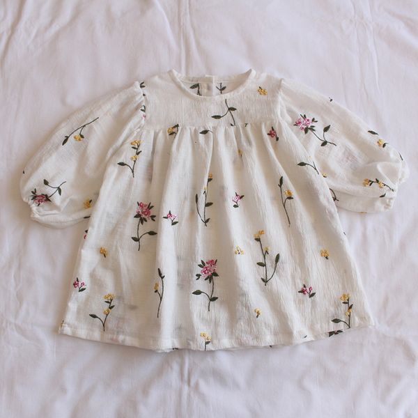 girl's dresses toddlers kids princess dresses embroidery floral puff sleeve baby girls loose cotton dress spring children clothes 23032, Red;yellow
girl's dresses toddlers kids princess dresses embroidery floral puff sleeve baby girls loose cotton dress spring children clothes 23032, Red;yellow