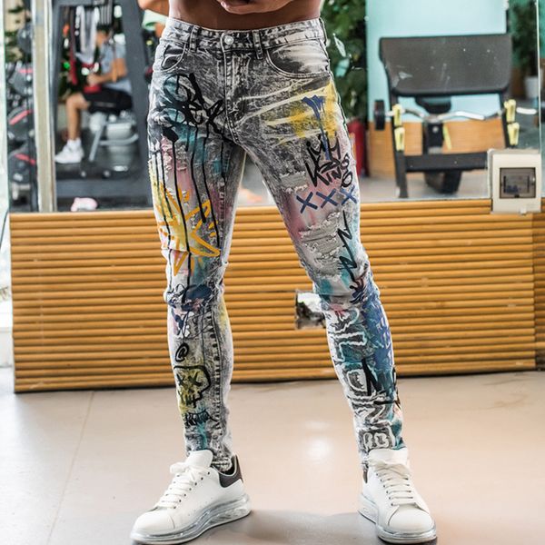 men's jeans graphic spring fashion slim straight stretch denim pant trousers for men fancy color tie dye print hip hop 230320, Blue
men's jeans graphic spring fashion slim straight stretch denim pant trousers for men fancy color tie dye print hip hop 230320, Blue