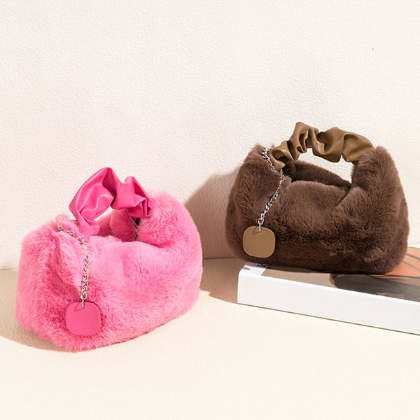 evening bags jiomay soft plush handbag for women autumn and winter fashion solid color shoulder bag ladies ruffle handle chain hobo 230320
evening bags jiomay soft plush handbag for women autumn and winter fashion solid color shoulder bag ladies ruffle handle chain hobo 230320