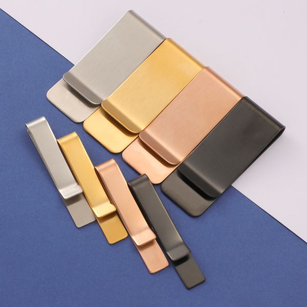 cuff links 10pcslot stainless steel mirror polish tie clip brushed money cash clamp portable party business simple diy jewelry 230320, Silver
cuff links 10pcslot stainless steel mirror polish tie clip brushed money cash clamp portable party business simple diy jewelry 230320, Silver