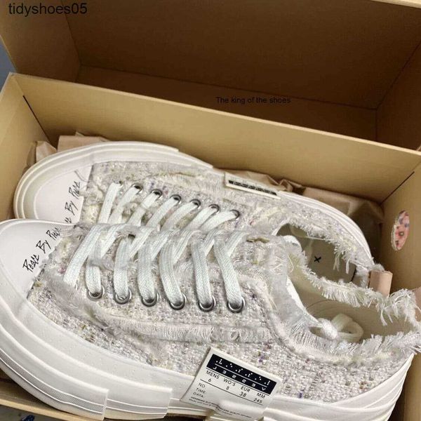 xvessel shoes roller wu jianhao white pink small fragrant tweed color changing low gang beggar canvas women's shoes on valentine's, Black
xvessel shoes roller wu jianhao white pink small fragrant tweed color changing low gang beggar canvas women's shoes on valentine's, Black
