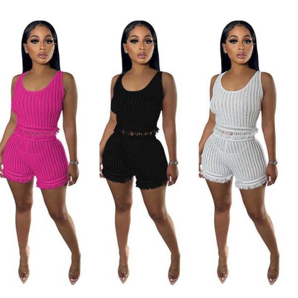 wholesale casual fashion women clothes tracksuits two piece outfits vest wool woven small tassel shorts leisure suit, Gray
wholesale casual fashion women clothes tracksuits two piece outfits vest wool woven small tassel shorts leisure suit, Gray