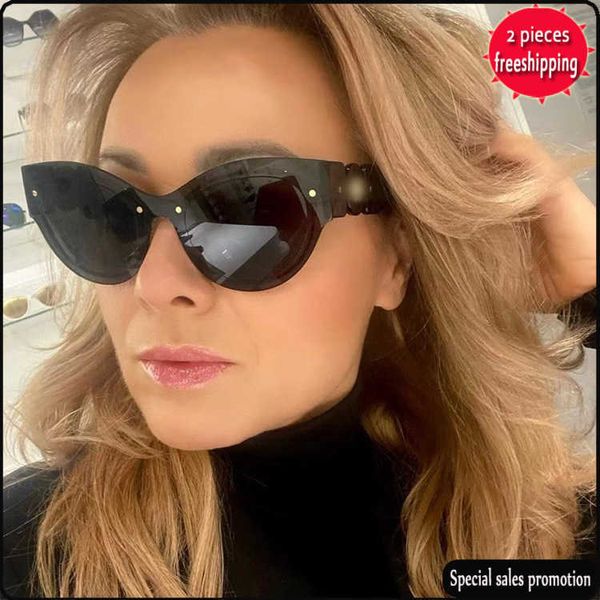 brand design sunglasses 2023 new personalized round frame sunglass women's fashion sunglass ve2334 uv400 high quality, White;black
brand design sunglasses 2023 new personalized round frame sunglass women's fashion sunglass ve2334 uv400 high quality, White;black
