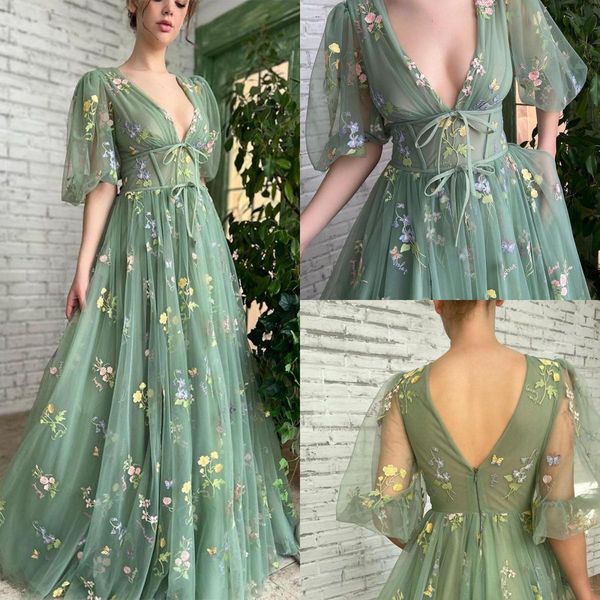 party dresses 144sage green chiffon ball gown puff lantern sleeve tulle aline prom dress flower floral print embroidery deepv corset boho 23, White;black
party dresses 144sage green chiffon ball gown puff lantern sleeve tulle aline prom dress flower floral print embroidery deepv corset boho 23, White;black