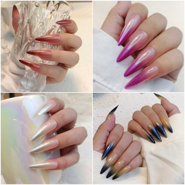 false nails wearing gradual long ballet pointed finished artificial enhancement stiletto 230320, Red;gold
false nails wearing gradual long ballet pointed finished artificial enhancement stiletto 230320, Red;gold
