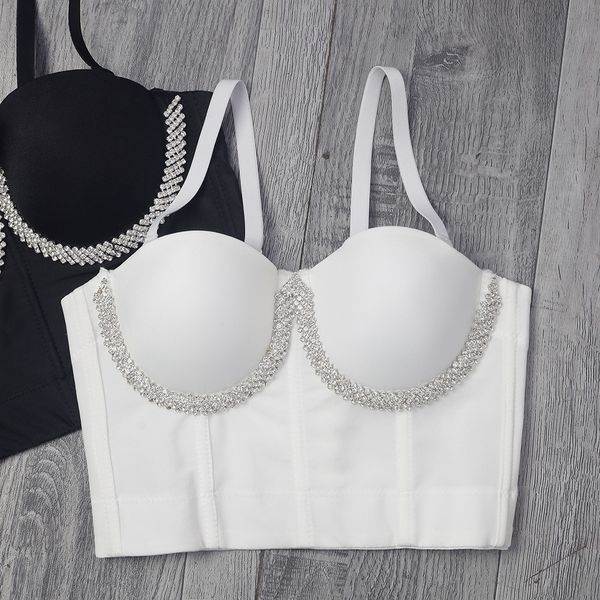 womens tanks camis women bustier bra backless slim cropped diamonds luxury camisole fashion stage corset night club party tanks 230320, White
womens tanks camis women bustier bra backless slim cropped diamonds luxury camisole fashion stage corset night club party tanks 230320, White