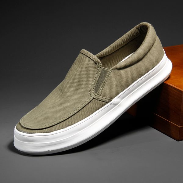dress shoes men's casual breathable canvas lightweight vulcanized soft flat outdoor sneakers loafers 230320, Black
dress shoes men's casual breathable canvas lightweight vulcanized soft flat outdoor sneakers loafers 230320, Black