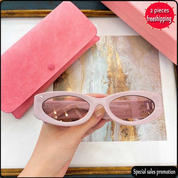 brand design sunglasses 2023 new miao family oval sunglass ins online red same fashion personality mu11ws uv400 high quality, White;black
brand design sunglasses 2023 new miao family oval sunglass ins online red same fashion personality mu11ws uv400 high quality, White;black
