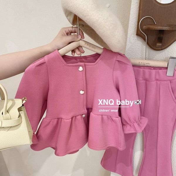 clothing sets 2023 baby girls fashion set jackets pants elegant spring autumn princess birthday clothes kids children outfits 230317, White
clothing sets 2023 baby girls fashion set jackets pants elegant spring autumn princess birthday clothes kids children outfits 230317, White