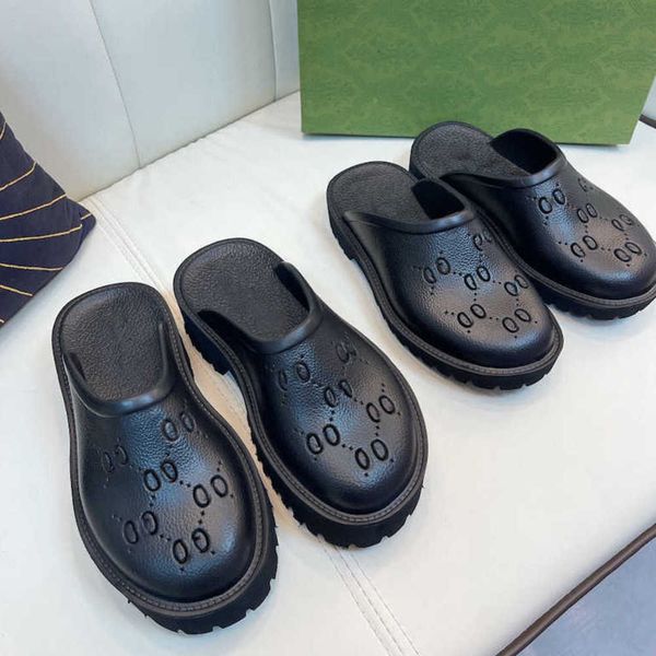 2023 men 's sandal women platform perforated hollow g shoes mules 35-44 jelly colors high heel summer rubber lug sole slip on g, Black
2023 men 's sandal women platform perforated hollow g shoes mules 35-44 jelly colors high heel summer rubber lug sole slip on g, Black