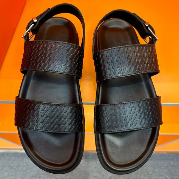 new mens sandals with signature logo on the upper for brand appeal non slip soles for comfort casual and minimalist beach sandals for a rela, Black
new mens sandals with signature logo on the upper for brand appeal non slip soles for comfort casual and minimalist beach sandals for a rela, Black