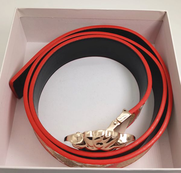 man's head buckle 3.8cm mens designer belts womens belt leather black snake big gold buckle classic casual pearl belt ceinture aaaad, Black;brown
man's head buckle 3.8cm mens designer belts womens belt leather black snake big gold buckle classic casual pearl belt ceinture aaaad, Black;brown