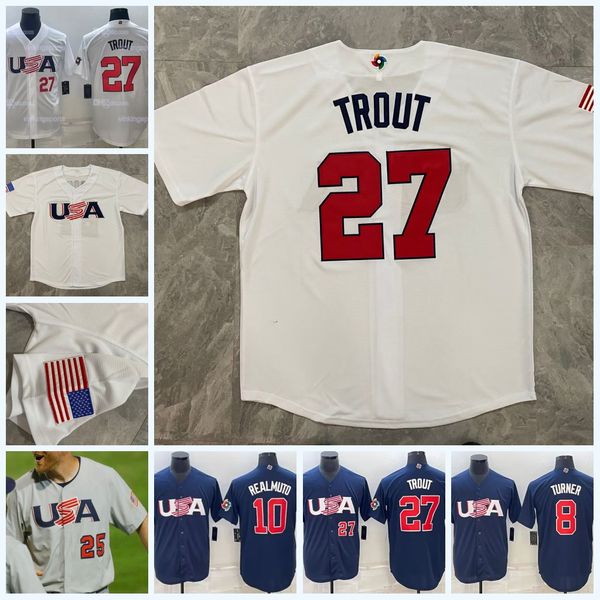 2023 team usa baseball jersey mike trout bobby witt jr. nolan arenado nestor cortes clayton kershaw realmuto betts tucker schwarber goldschm, Blue;black
2023 team usa baseball jersey mike trout bobby witt jr. nolan arenado nestor cortes clayton kershaw realmuto betts tucker schwarber goldschm, Blue;black
