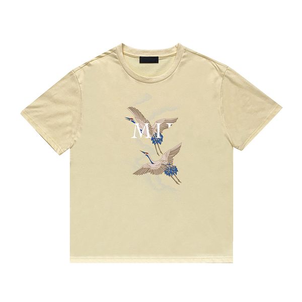 cotton crane printed solid color oversize men t shirts designer summer skateboard streetwear for lovers, White;black
cotton crane printed solid color oversize men t shirts designer summer skateboard streetwear for lovers, White;black