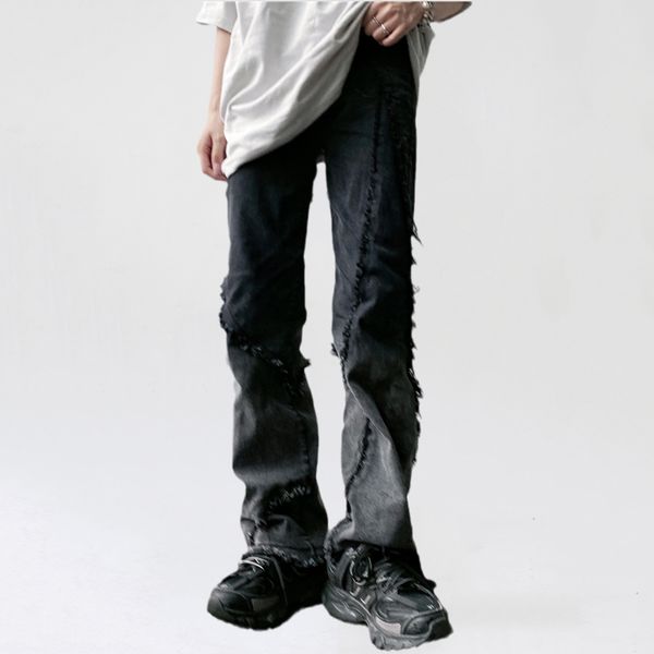 men's jeans four seasons men street retro hip hop denim trousers straight wide leg pants stitching hole design ins pants men 230320, Blue
men's jeans four seasons men street retro hip hop denim trousers straight wide leg pants stitching hole design ins pants men 230320, Blue