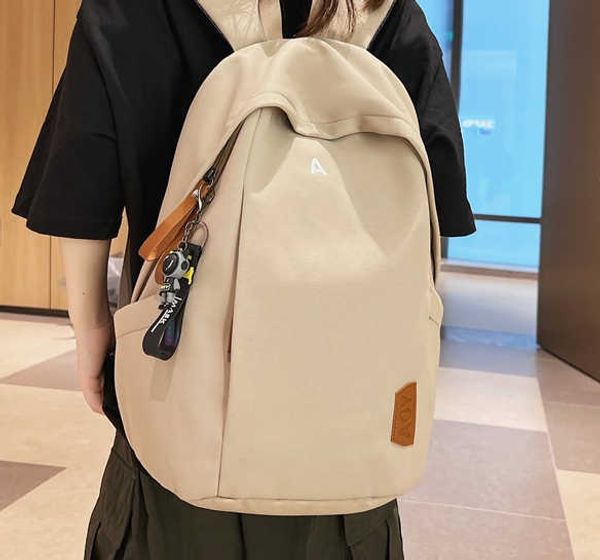 simple new fashion schoolbag women's fashion backpack women's fashion leisure backpack women's bag
