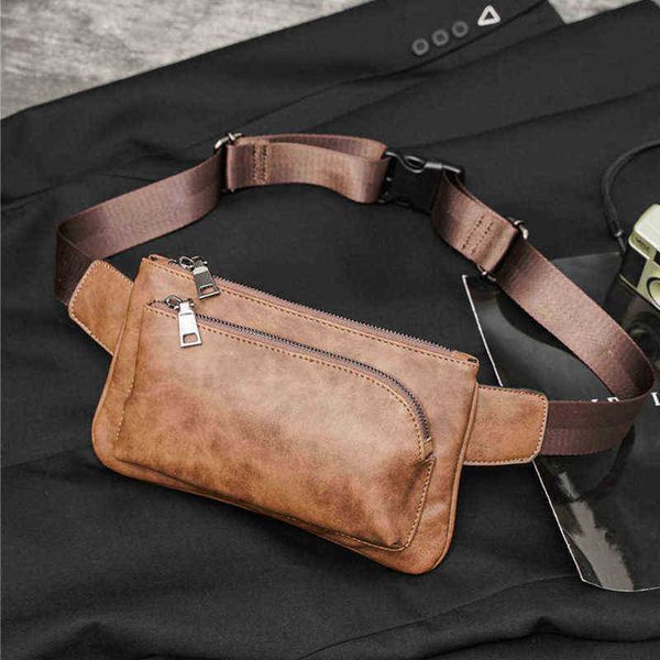 nubuck leather chest waist bag for men fanny pack fashion shoulder crossbody wallets travel outdoor phone holder 220610
nubuck leather chest waist bag for men fanny pack fashion shoulder crossbody wallets travel outdoor phone holder 220610