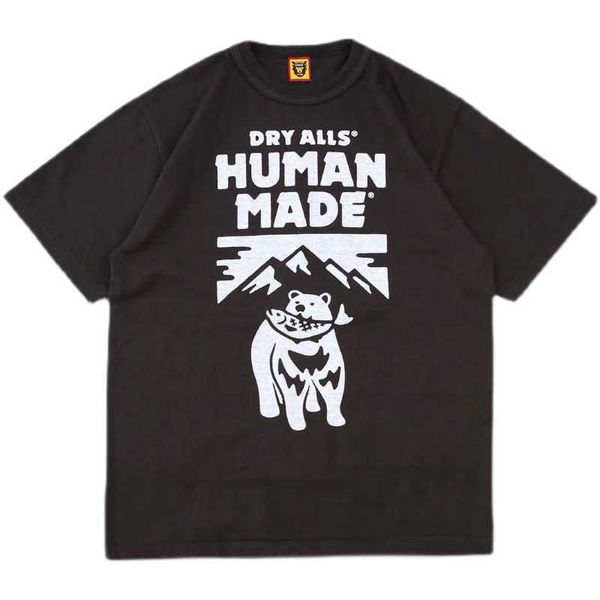 designer t shirts human makes luxury 21ss cartoon iceberg polar bear eating fish men and women lovers short sleeve t-shirt fashion, White;black
designer t shirts human makes luxury 21ss cartoon iceberg polar bear eating fish men and women lovers short sleeve t-shirt fashion, White;black