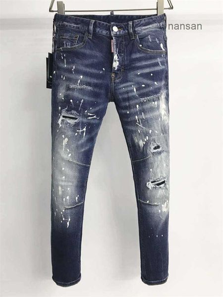 new arrivals d2 mens luxury designer denim jeans holes trousers biker pants men's clothing 9816, Blue
new arrivals d2 mens luxury designer denim jeans holes trousers biker pants men's clothing 9816, Blue