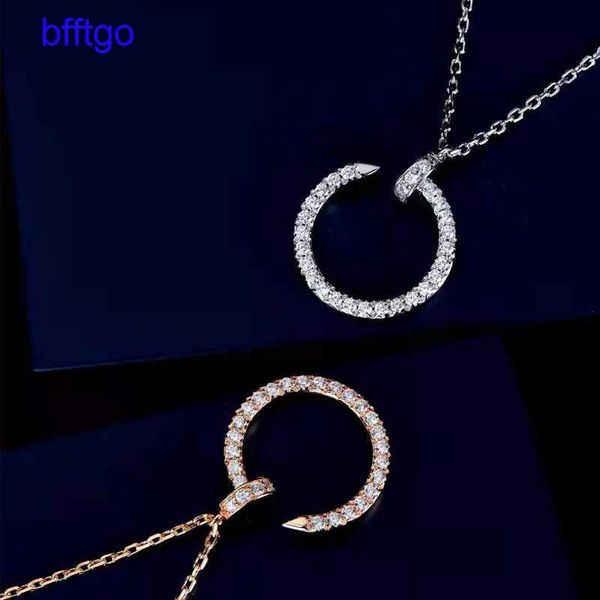 legal copy 8a full diamond nail necklace female 18k rose color gold 925 sterling silver mesh red pendant couple collar chain small ins fashi, Black
legal copy 8a full diamond nail necklace female 18k rose color gold 925 sterling silver mesh red pendant couple collar chain small ins fashi, Black