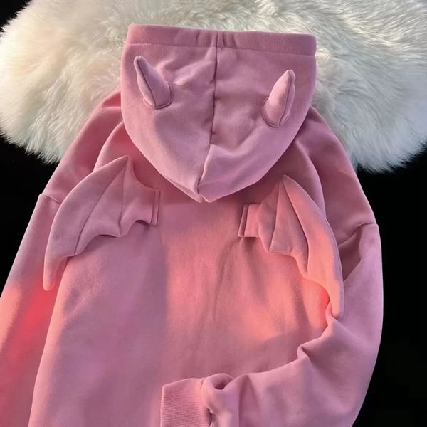 womens hoodies sweatshirts demon angel wings hoodies sweater fleece womens autumn winter fashion loose y2k couples goth sweatshirts 230320, Black
womens hoodies sweatshirts demon angel wings hoodies sweater fleece womens autumn winter fashion loose y2k couples goth sweatshirts 230320, Black