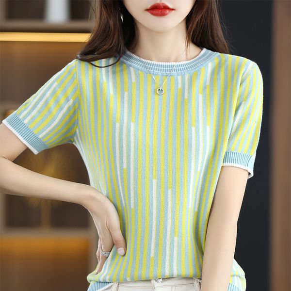 women's t-shirt beliarst women's t-shirt summer casual knitted loose short sleeves 100% cotton striped pullover slim thin vest tee, White
women's t-shirt beliarst women's t-shirt summer casual knitted loose short sleeves 100% cotton striped pullover slim thin vest tee, White