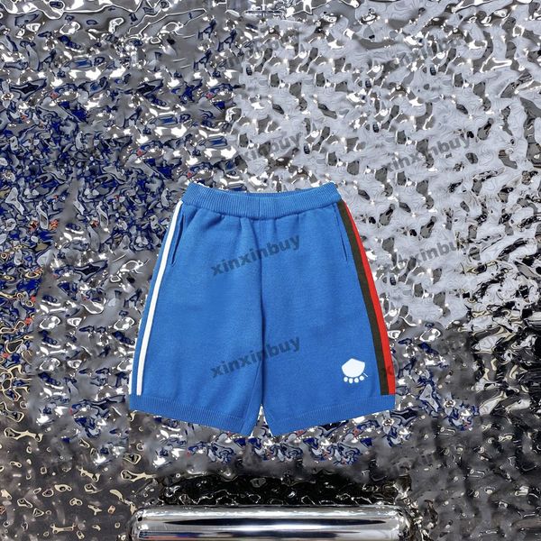 xinxinbuy men women designer knitted shorts pant side ribbon red letter embroidery spring summer black blue xs-2xl
xinxinbuy men women designer knitted shorts pant side ribbon red letter embroidery spring summer black blue xs-2xl