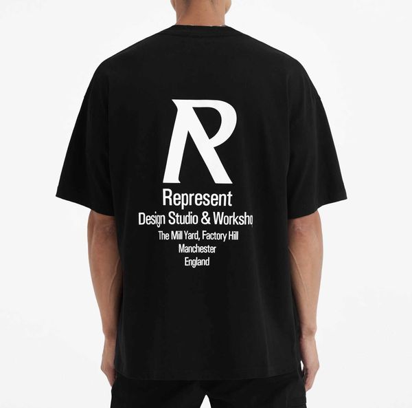 representative large r letter classic print high street loose casual short-sleeved t-shirt fashion brand tee men, White;black
representative large r letter classic print high street loose casual short-sleeved t-shirt fashion brand tee men, White;black