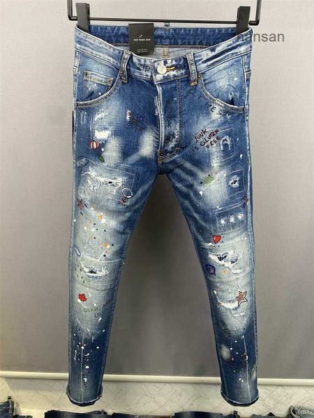 new arrivals d2 mens luxury designer denim jeans holes trousers jeans coolguy biker pants mens clothing 2#9806, Blue
new arrivals d2 mens luxury designer denim jeans holes trousers jeans coolguy biker pants mens clothing 2#9806, Blue