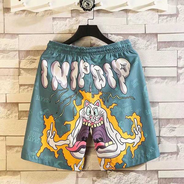 men's shorts summer beach pants men's and women's cartoon anime graffiti casual printing shorts couple's waterable capri, White;black
men's shorts summer beach pants men's and women's cartoon anime graffiti casual printing shorts couple's waterable capri, White;black