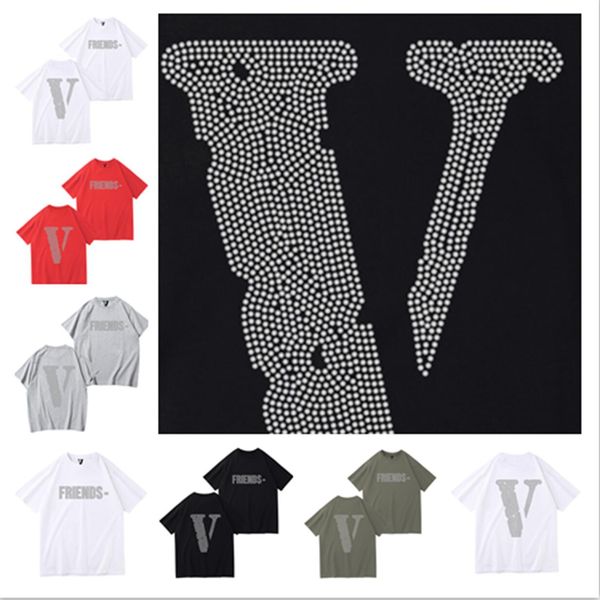 2023 vlones tshirt summer mens t shirt designers women tshirts new loose shorts sleeve tees apparel fashion luxurys man casual shirts black, White;black
2023 vlones tshirt summer mens t shirt designers women tshirts new loose shorts sleeve tees apparel fashion luxurys man casual shirts black, White;black