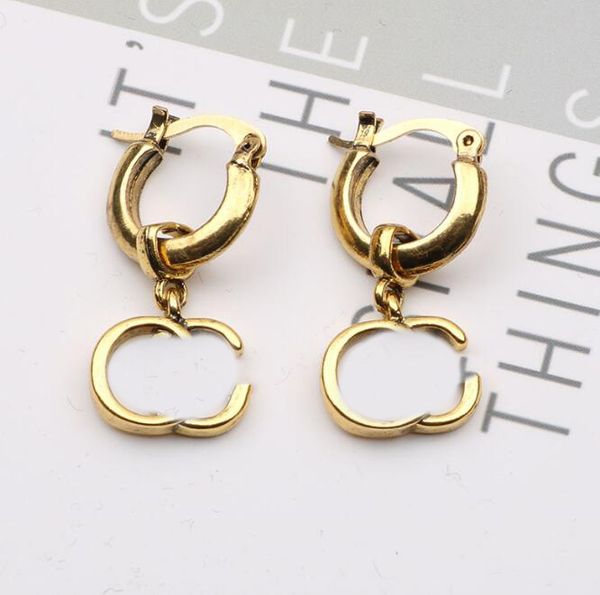 fashion luxury brand designers letters dangle stud clip geometric famous women 18k gold plated earring party wedding jewerlry, Silver
fashion luxury brand designers letters dangle stud clip geometric famous women 18k gold plated earring party wedding jewerlry, Silver